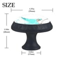 thumbnail image 4 of 4 Pcs Winter Animal Knobs for Kitchen Cabinet Cupboard Dresser Bookcase Drawer Pulls Handles Round Home Decor, 4 of 8