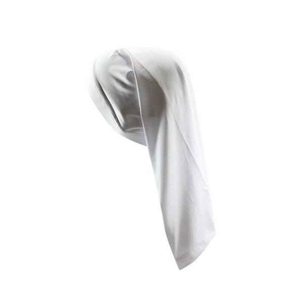CUITING Mens Two End Stretch Night Cap Long Braid Hair Care Cap Dreadlocks Hair Care Cap Black