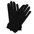 thumbnail image 2 of Men's and Women's Gloves Costume Accessories Wrist Length Spandex Stretch Halloween Cosplay Party Wedding Prom Gloves Black One Size, 2 of 3
