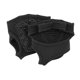 thumbnail image 4 of Almohadillas de agarre para levantamiento de pesas de 2 piezas, guantes de entrenamiento, protectores de manos, palma de cuatro dedos Negro, 4 of 9