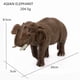 thumbnail image 2 of 1 pieza modelo de elefante femenino asiático simulación Mini elefante de vida silvestre estático juguete de adorno, 2 of 5