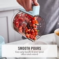 thumbnail image 4 of Martha Stewart 3 Cup Electric Food Chopper, 24 oz, Sky Blue, 4 of 15