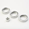thumbnail image 2 of BUYISI A/C Knob Cover For Land Rover For Range Rover L405 Console Air Condition Knob Cover 2014-2017 Trim Ring Aluminium Alloy Kit, 2 of 5