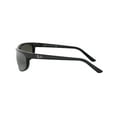 thumbnail image 4 of Ray-Ban Unisex Size 62 Rectangular Predator 2 Sunglasses with Case, Black/Dark Gray, 4 of 7