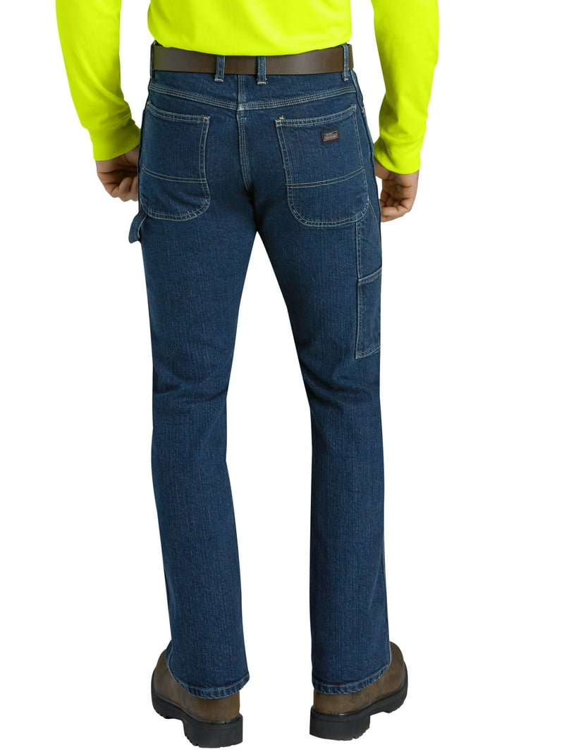 Fti デニム Genuine Dickies Men's Flex Denim Carpenter Jean in Tinted