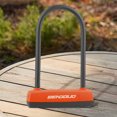 thumbnail image 1 of U Lock Bicicleta Antirrobo Bicicleta MTB Carretera Bicicleta De Montaña Naranja, 1 of 7
