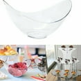 thumbnail image 4 of Lillian Mini Clear Plastic Oval Bowl 12 Count For Dessert [BULK] (120/Pack), 4 of 5
