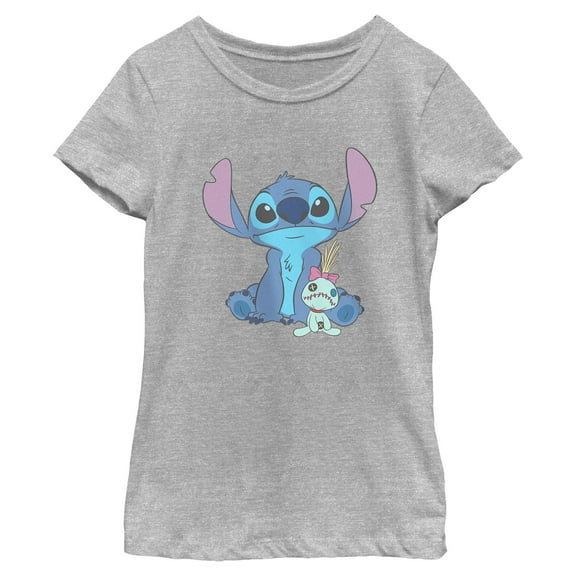 Girls Lilo & Stitch Cute Friends Together T Shirt