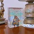 thumbnail image 5 of Azar Displays 104434 Clear Acrylic Magnetic Photo Frame Block 5" x 7" Vertical/Horizontal, 5 of 7