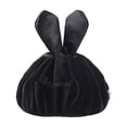 thumbnail image 2 of Under 10,Other,Rabbit Ears Toiletries Storage Bag, Cosmetic Storage Bag, Ladies' Storage Bag, Portable Organizer for Toiletries and Personal Care Items, | Polyester, Black-540 MIANHT, 2 of 8
