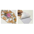 thumbnail image 3 of Matsuzay Self Adhesive Removable Wallpaper Stone Border Glass Texture Waist Tile Sticker Kitchen Line Wall Moisture-proof Delicate Decoración del hogar Tipo 1 Matsuzay JJ17762-01, 3 of 6