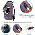 thumbnail image 3 of Mochila para ordenador portátil UKAP para mujeres y hombres, mochila escolar universitaria, mochila para ordenador, mochila con puerto de carga USB, 3 of 8