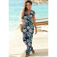 thumbnail image 2 of LASCANA Women's Tie Detail Jumpsuit, 2 of 5