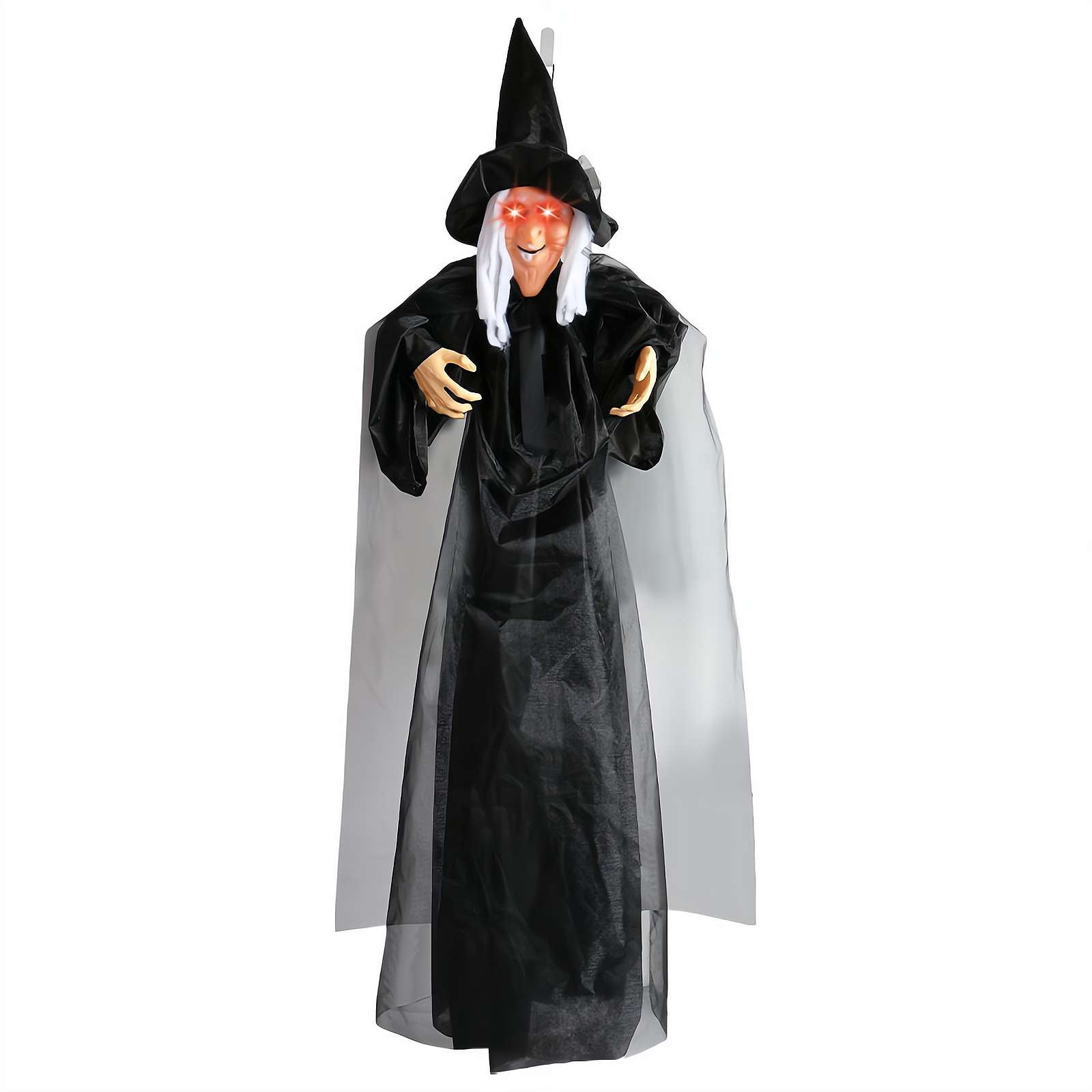 Disney 12-Piece Halloween Village Decor Set with Haunting Music