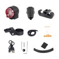 thumbnail image 2 of Worallymy Bike Taillight Control remoto Impermeable COB Luz trasera Bicicleta USB Recargable Tija de sillín Lámpara Worallymy JD735794844, 2 of 7