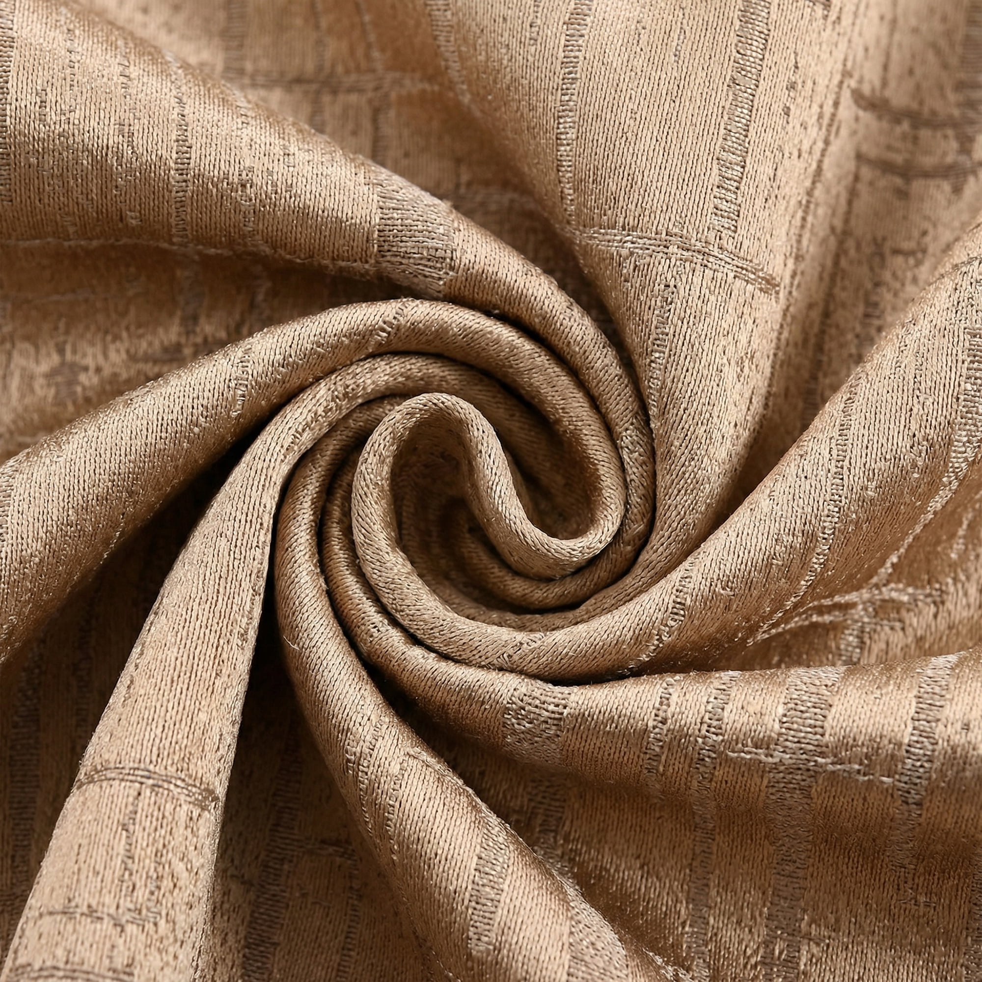 Unique Bargains 6Pcs Satin Washable Reusable Cloth Napkins Brown 20x20inch