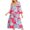 Light coral 253, variant on Henpk Summer Dresses for Women Striped T Shirt Dress Casual Midi Dress Short Sleeve Sundress with Pockets Printing Leisure Splice Long Sleeve V-Neck Mid-Calf Casual Dress Pink M