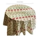 thumbnail image 3 of Geometric Snowflake Tablecloth Household Against Scalding And Dirt Cover Cloth Coffee Table Cloth Cabinet Dirtproof Cloth Christmas Table Decoration, 3 of 6