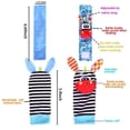 thumbnail image 2 of 4 Pieces Baby Wrist Rattle Animal Rattle Foot Finder Socks Cartoon Baby Socks Baby Development Toys Early Learning Toys Infant Newborn Gift Boy Girl Bebe 0-3-6-12-24 Months, 2 of 6