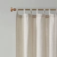 thumbnail image 4 of Madison Park Beals Polyester Fabric Tap Top Panel with Fleece Lining in Natural, 4 of 10