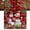 Black Red, variant on Christmas Burlap Cotton Table Runner 13x36 Inches Short, Snowman Poinsettia Pine Branch Snowflake Farmhouse Table Runners, Outdoor Dining Table Decor for Baby Shower/Party/Wedding