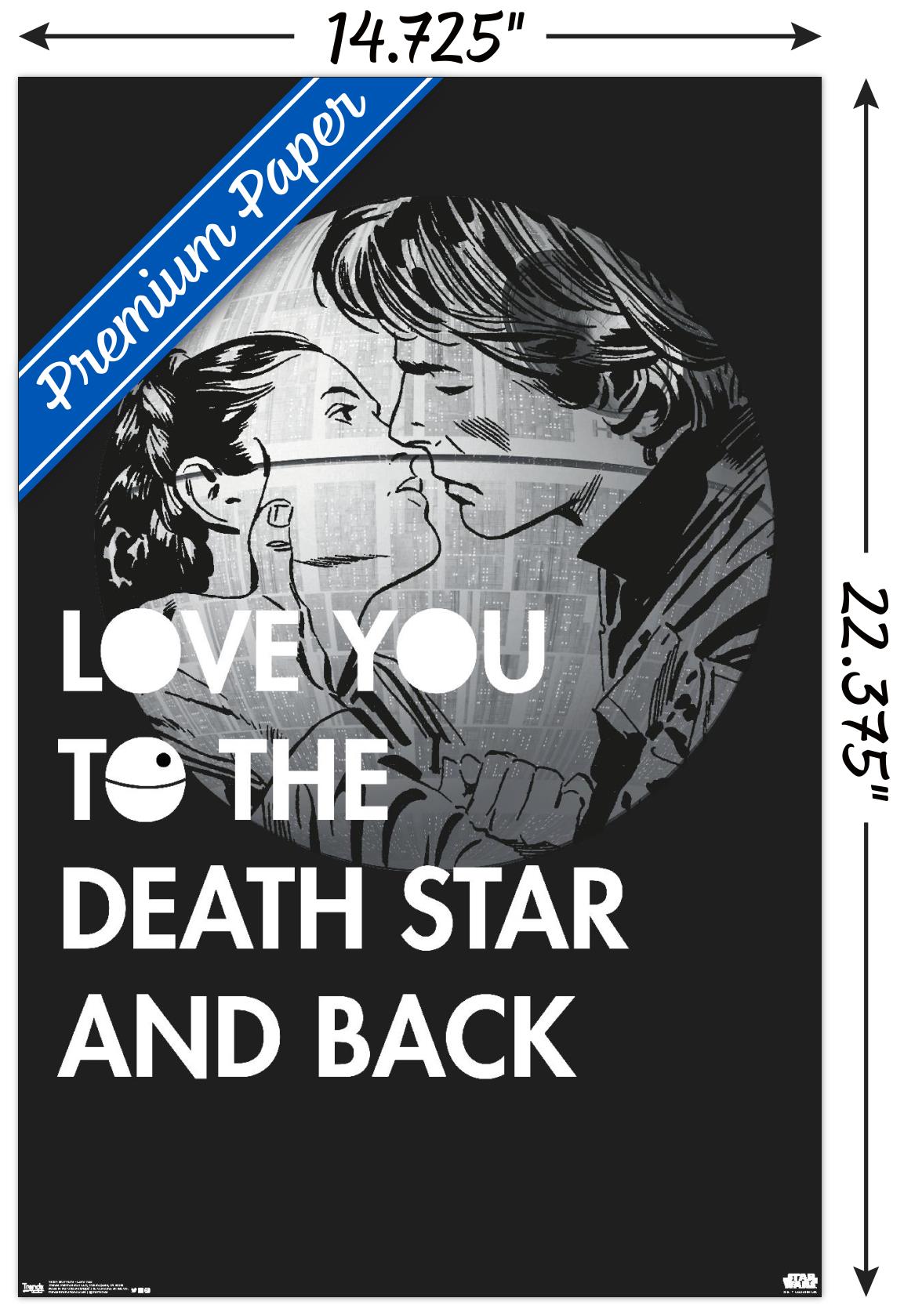 Star Wars: Saga - Love You Wall Poster, 14.725" x 22.375"