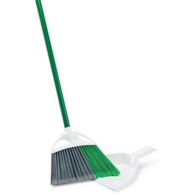Precision Angle Broom With Dustpan, 53 