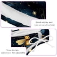 thumbnail image 3 of Starry Bees in the Sky Women's Detachable Sponge Adjustable Strap Bikini Set - 2 Pack, Beach Pool Swimwear, 3 of 6