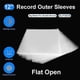 thumbnail image 5 of 50PCS Vinyl Record Protective Sleeve 12 Inch for Turntable Player LP Vinyl Record Adhesive Records, 5 of 5