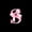 Black Pink S, variant on Manfei Watercolor Bow Letter M Twin Sheet Sets for Girls, Black Pink Initial Bedding, 3pcs