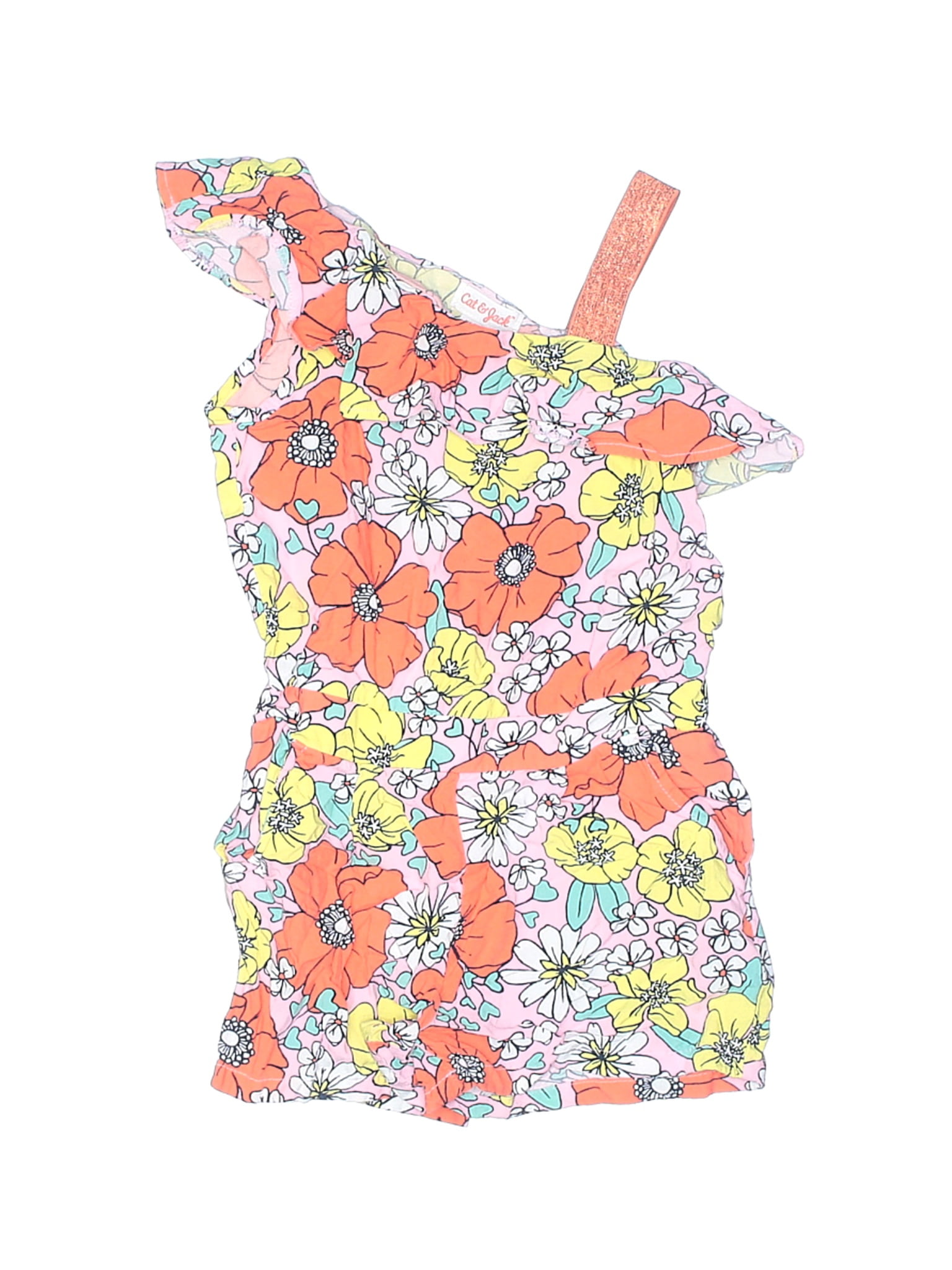 cat and jack shark romper
