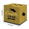 thumbnail image 2 of 2025 Graduation Card Box 10x10 Inches - Foldable Decorative Gift Box for Graduation Party Favors, Congratulations Card Holder for Graduation Decorations & Supplies, 2 of 4