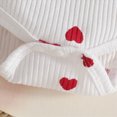 thumbnail image 4 of CAUYDY 0 3 6 9 Months 1T 2T Baby Girl Cute Clothing Set Infant Girls Short Sleeve Bodysuit Newborn Fall Winter Romper Preemie Outfit Sizes 12-18 Months,Red, 4 of 7