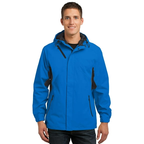 Port Authority Mens Waterproof Zippered Pockets Jacket