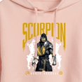 thumbnail image 3 of Mortal Kombat - Scorpion Hanzo Hasashi - Juniors Cropped Pullover Hoodie, 3 of 5