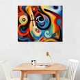 thumbnail image 3 of Nawypu Abstract Music and Rhythm Abstract Canvas Art Print, 3 of 5