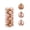 Gold, variant on 24 Pack Christmas Balls Ornaments 2.4 Inch Shatterproof Plastic Hanging Baubles 6 Colors Available For Xmas Tree Holiday Party Home Decoration