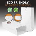 thumbnail image 7 of [500 Pack] White Paper Bags 13 x 7 x 4.5" 12 LB - Heavy Duty Bleached Grocery Lunch Retail Shopping Durable Barrel Sack, 7 of 7