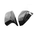 thumbnail image 3 of Left & Right Side Mirror Cover One Pair Carbon Fiber Side Door Wing Mirror Cap Covers Rear Mirror Covers Replacement for Infiniti Q50 Q50S Q70 2014-2021 Q60 QX30 2016-2021, 3 of 9