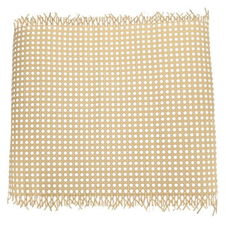 Rattan Mesh Roll Sheet Webbing Caning Material, Wicker Cane Strap Woven  Open Mesh Cane Sheet for Chairs Kit Multi-size options, Square Mesh Radio  Weave Cane Mesh 