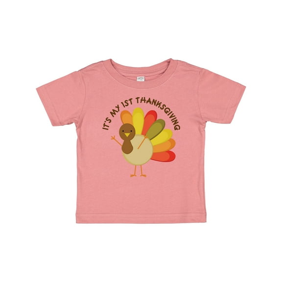 Inktastic It's My 1st Thanksgiving Boys or Girls Baby T-Shirt