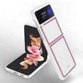 thumbnail image 2 of Funda Protectora Delgada Compatible Con Samsung Z Flip 3 Anti-Huella Digital Y Carcasa Protectora Plegable Para Teléfono Celular sonducket EL016574-06, 2 of 5