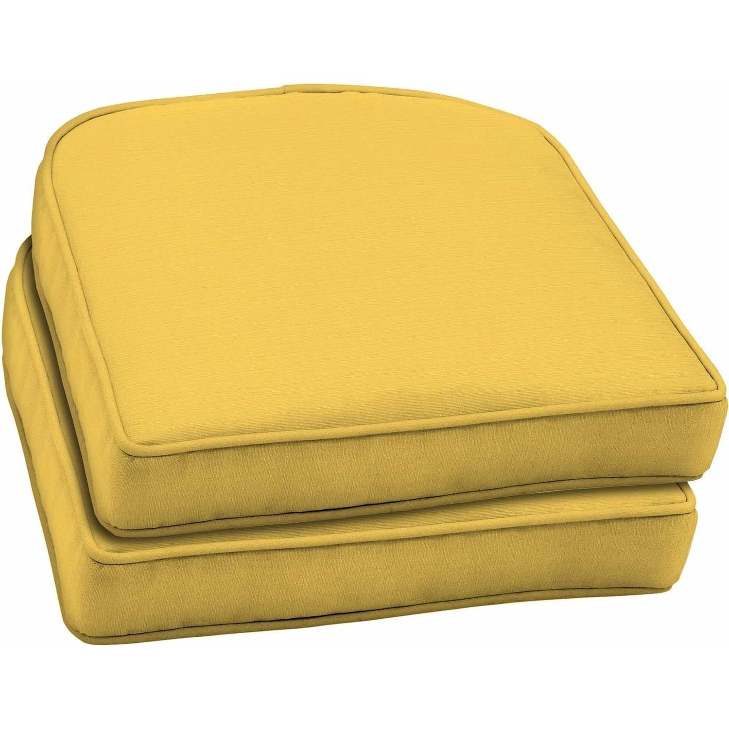 Better Homes and Gardens Outdoor Patio Wicker Seat Cushion with Welt