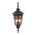 thumbnail image 1 of Yosemite 519LDIORB 3 Light Exterior Light, Oil Rubbed Bronze with Gold Stone Glass, 1 of 1