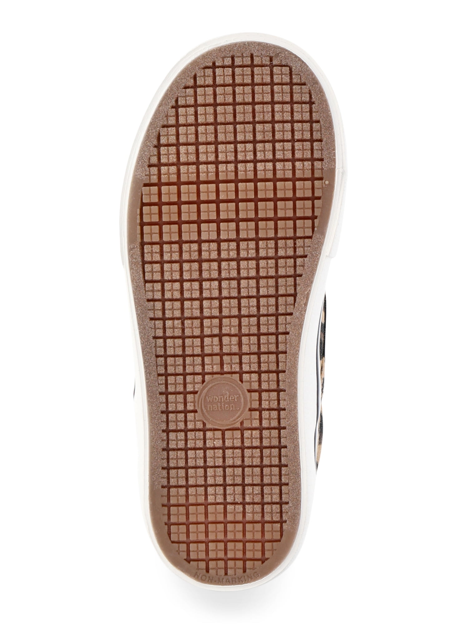 Wonder Nation Girls Slip-On Sneakers