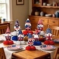 thumbnail image 6 of Nkmbld 9 Pcs 4th of July Tiered Tray Decor 3D Patriotic Honeycomb Centerpieces Red White Blue Table Decorations for Independence Day Office Desk Shelf, 6 of 8