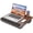 Dark Browns, variant on Lap Desk with Cushion, Large Laptop Desk for Adults, Up to 17" Laptop Tray for Bed with Wrist Rest, 2 Self-Adhesive Mouse Pads, Portable Handle, Tablet Phone Slot (Dark Brown)
