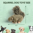 thumbnail image 4 of All For Paws Classic Dog Squeaky Toy, Puppy Plush Toy with Squeaker, Stuffed Animal Dog Toys for Small Medium Dogs, Squirrel, Small, 4 of 6