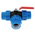 thumbnail image 3 of ziyahi PE Quick Connect Air Push Tube Tee Tee Union Union Coupler Fitting 40mm Steel core, 3 of 8