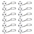 thumbnail image 2 of 12 llaveros de balón de fútbol, mini colgante de simulación de fútbol para regalo de fiesta, premio escolar, 2 of 14